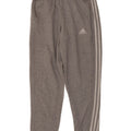 Pantaloni de trening pentru bărbați Adidas Pantaloni de jogging, gri mediu, pete