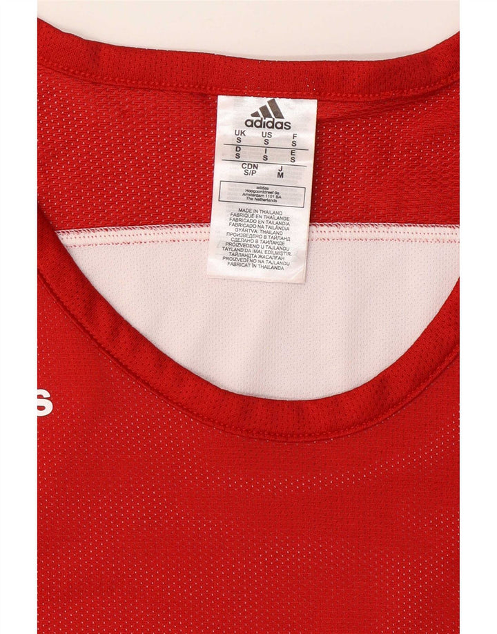 Vest Vest Top pentru bărbați Adidas Small Red