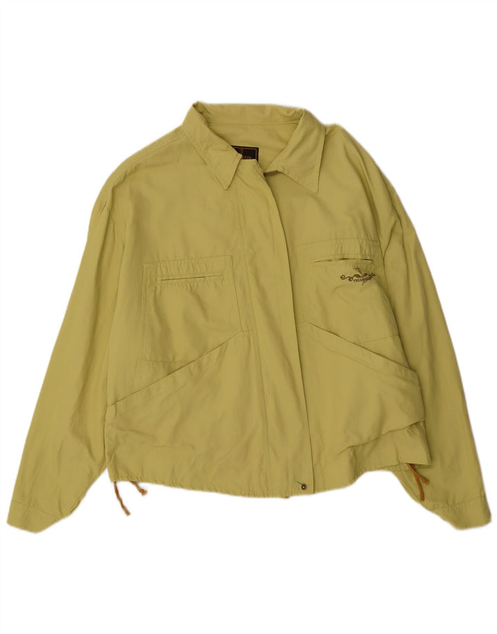 Jachetă bomber supradimensionată pentru femei Trussardi Jeans IT 44 Poliamidă verde medie