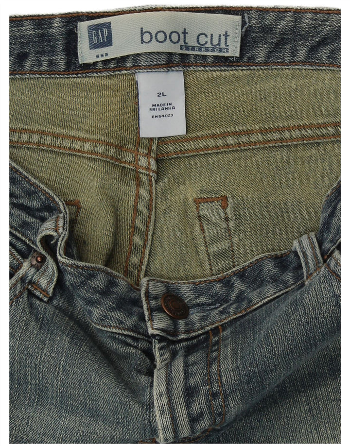 Blugi GAP pentru femei Bootcut US 2 XS W28 L31 Bumbac albastru