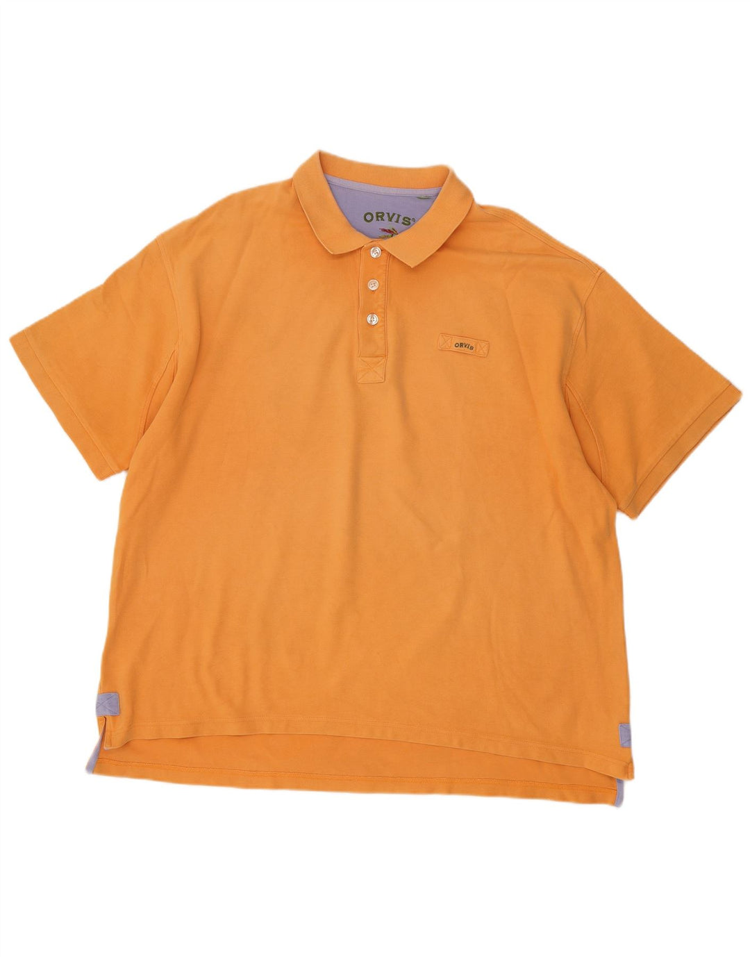 Tricou polo pentru bărbați Orvis 3XL portocaliu