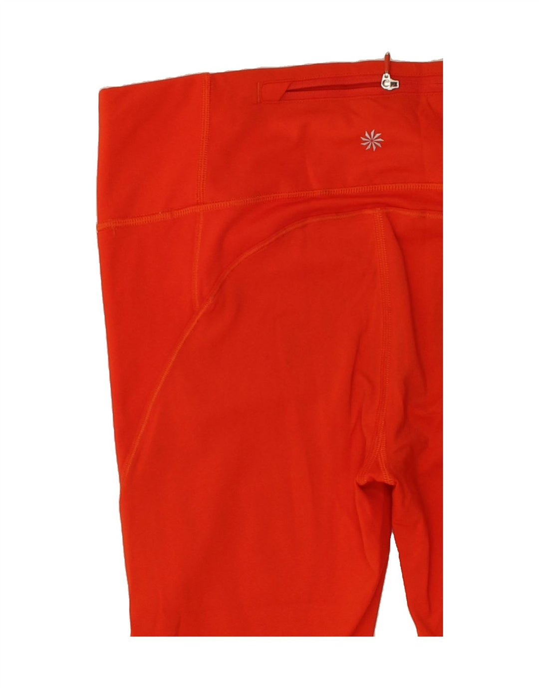 ATHLETA Womens Capri Leggings UK 10 Small  Red Polyester Vintage Athleta and Second-Hand Athleta from Messina Hembry 