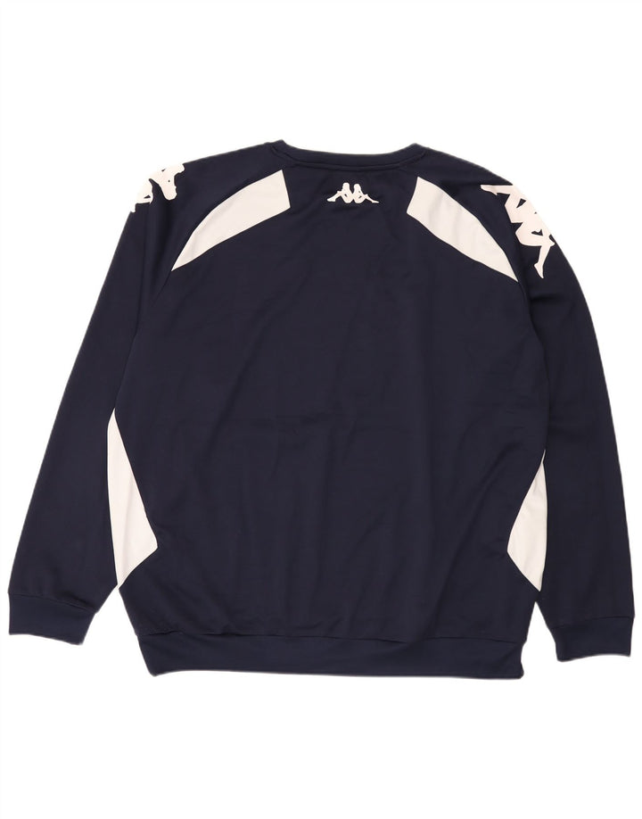 Pulover Kappa pentru bărbați, 3XL, albastru bleumarin