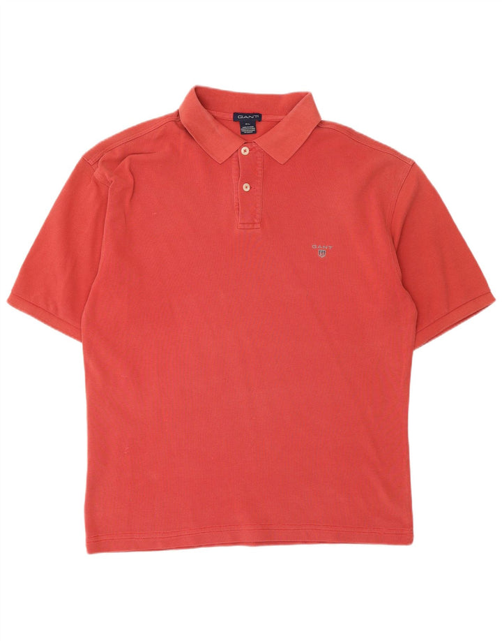 GANT Tricou Polo XL Bumbac Roșu