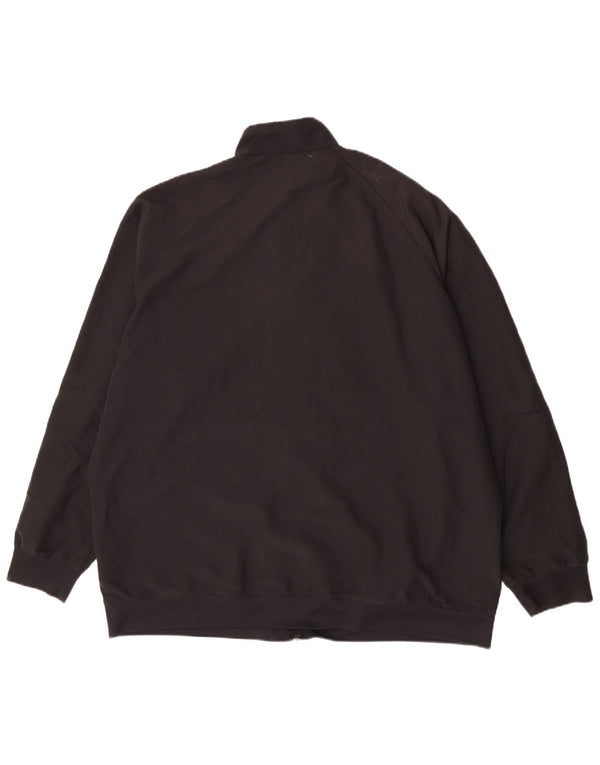 Jachetă de trening pentru bărbați Adidas 2XL, poliester, negru