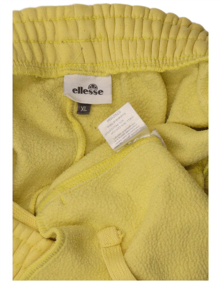 Pantaloni scurți sport ELLESSE pentru bărbați XL, bumbac galben