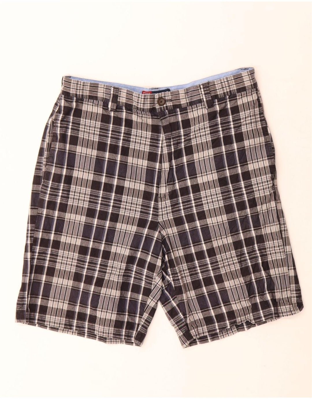 Pantaloni scurți chino pentru bărbați Chaps W30 Medium Bluemarin Check