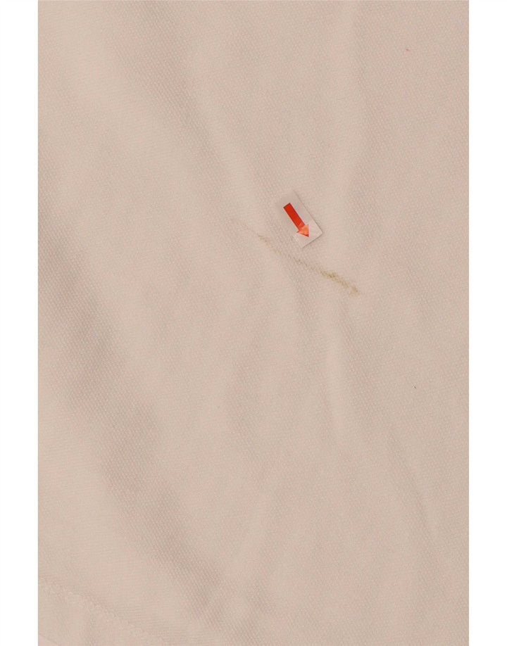 Tricou polo pentru bărbați din bumbac mare cu dungi albe