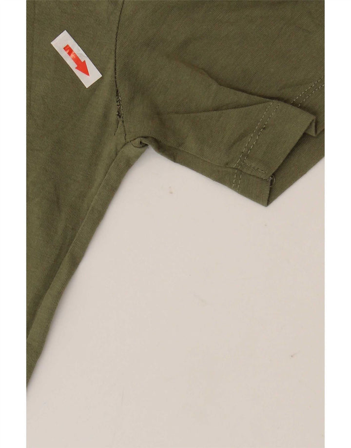 Tricou pentru bărbați Zara Top Mediu Kaki