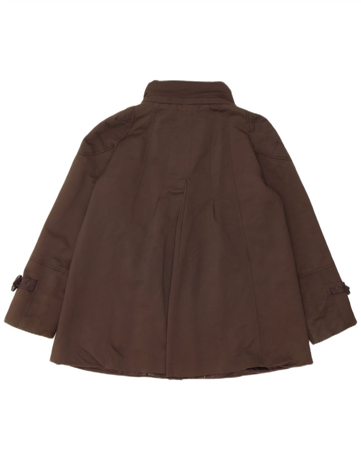 Zara Womens Duffle Jacket UK 18 XL Brown