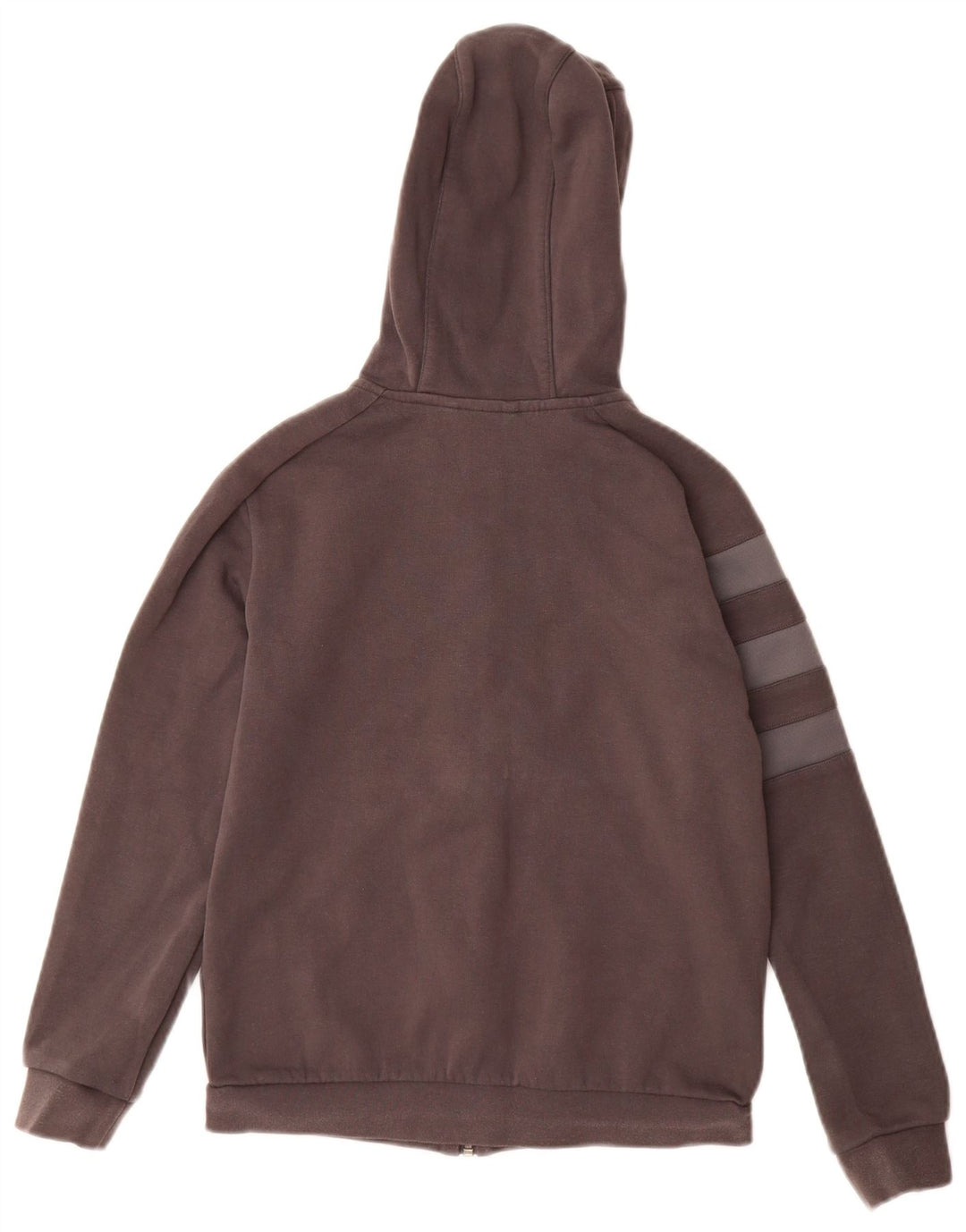 Pulover ADIDAS pentru fete Munster Rugby, cu fermoar, 11-12 ani, bumbac gri