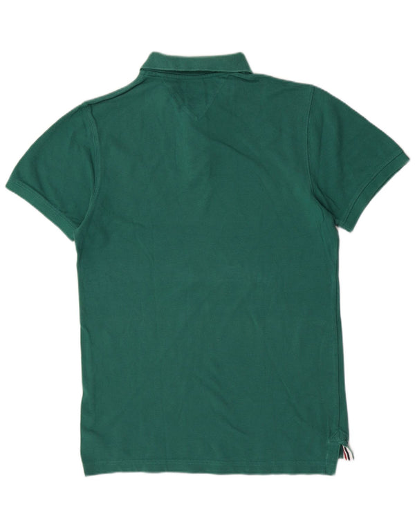 Tommy Hilfiger Mens Polo Shirt Medium Green