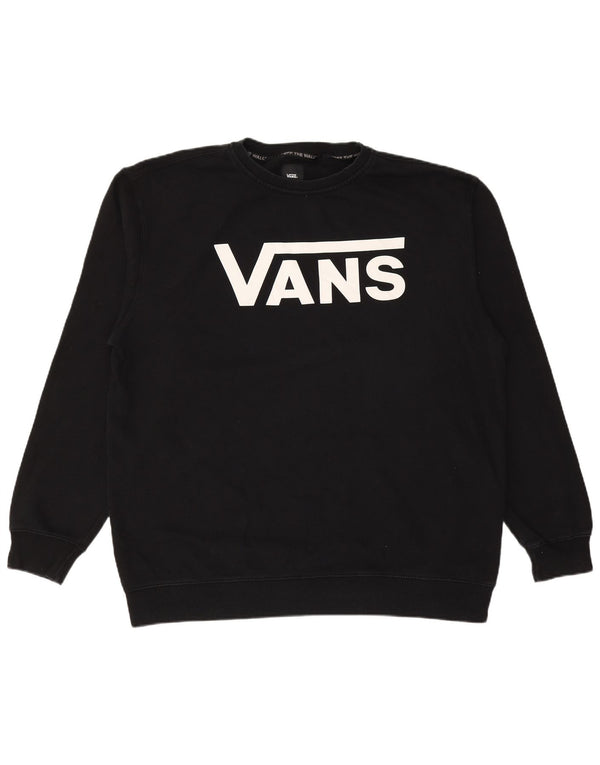 Hanorac grafic pentru bărbați VANS Jumper 2XL bumbac negru
