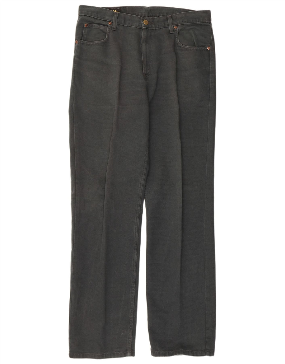 Blugi drepti pentru bărbați LEE W34 L32 bumbac gri