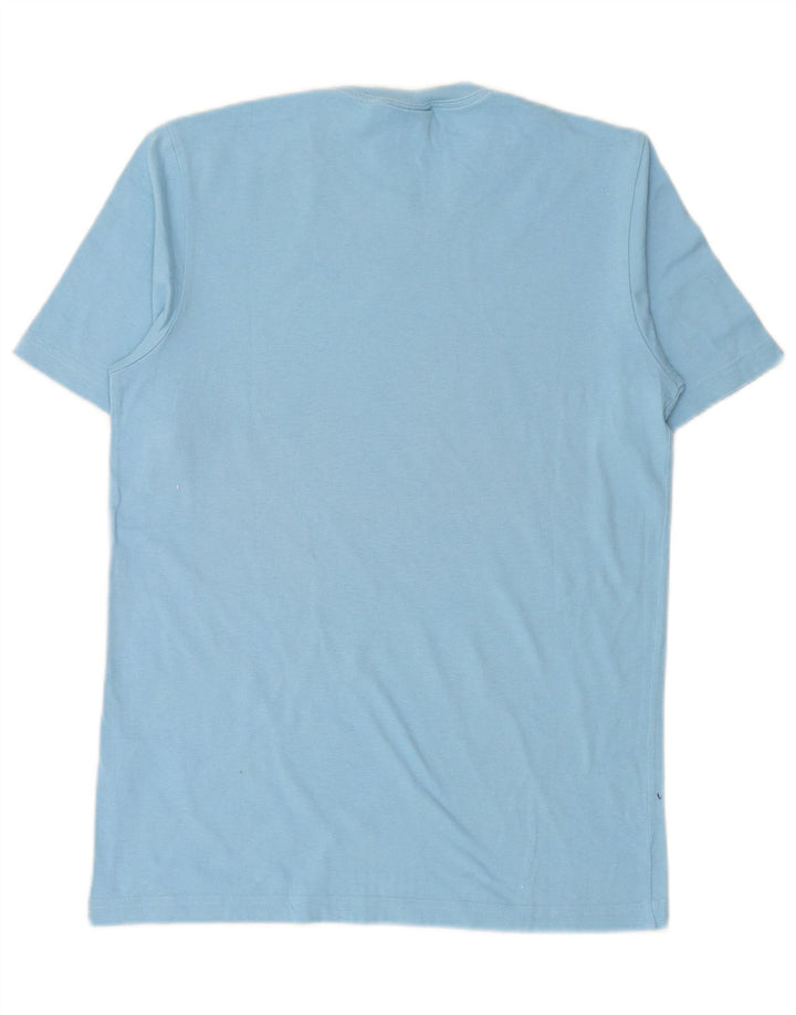 Tricou grafic ADIDAS pentru bărbați Top mic, albastru, bumbac