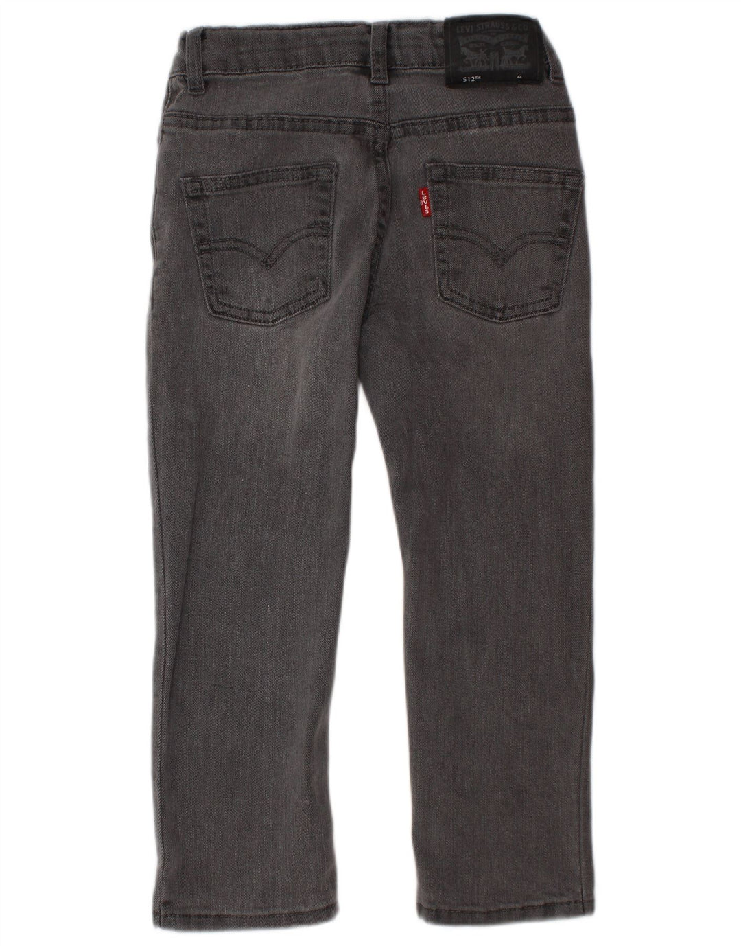 Levi'S Boys 512 Slim Tapered Jeans 3-4 ani W20 L16 bumbac gri