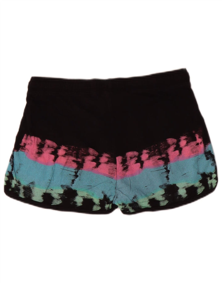 Pantaloni scurti sport pentru fete CHAMPION 15-16 ani 2XL bumbac negru Tie Dye