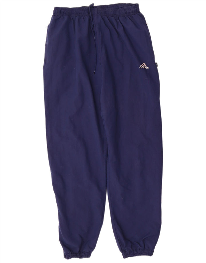 Pantaloni de trening pentru bărbați Adidas Pantaloni de jogging mari, bleumarin, poliester