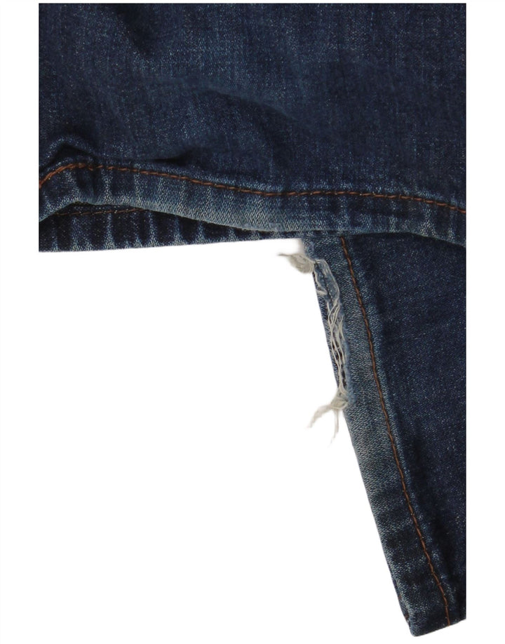 Blugi slim pentru bărbați LEVI'S W40 L32 bumbac bleumarin