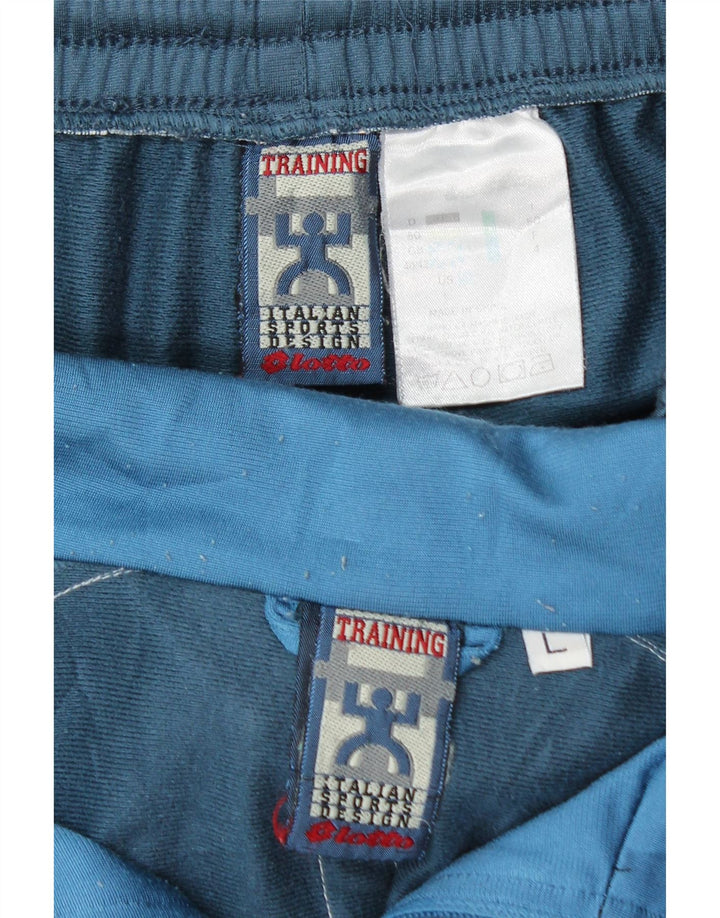 Trening complet pentru bărbați Lotto, mare, albastru, poliester color bloc