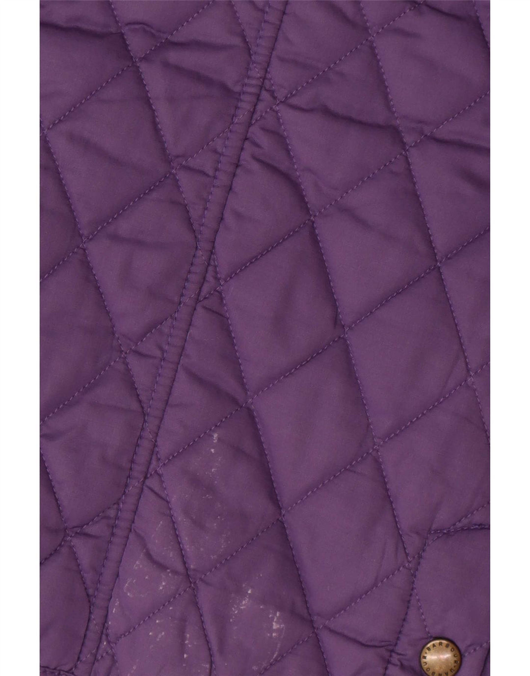 Jachetă matlasată Barbour pentru femei UK 12 Poliester violet mediu