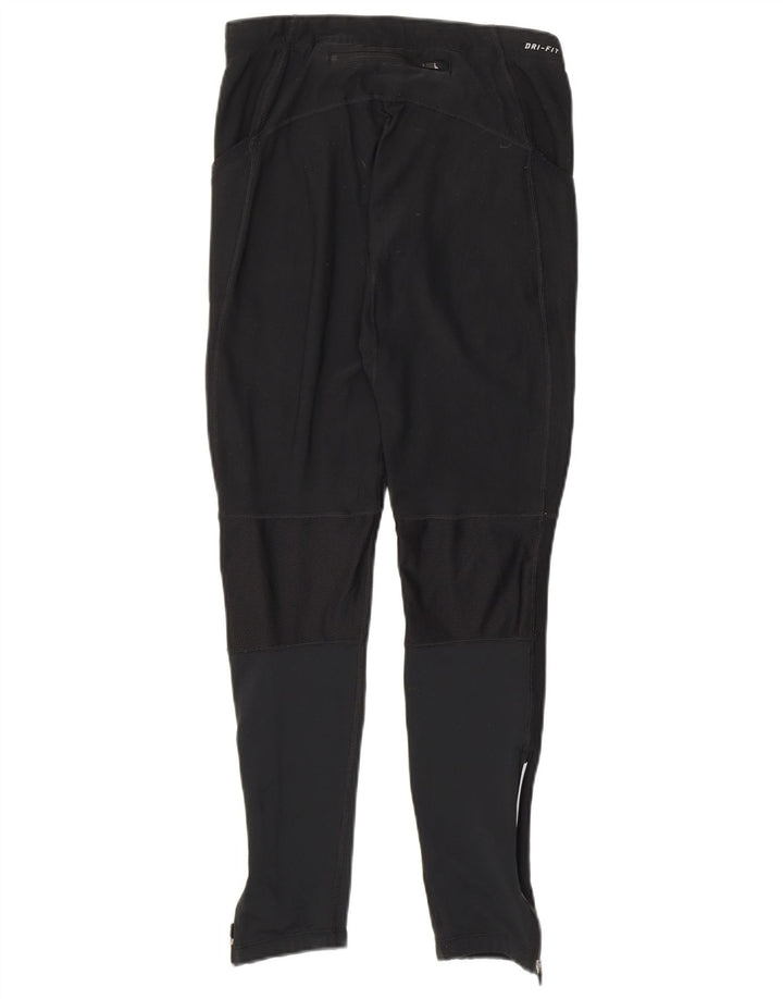 Leggings Nike Dri Fit pentru femei UK 12 Medium Black Colorblock Poliester