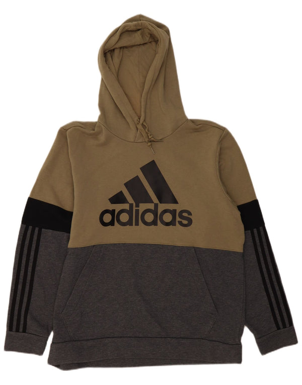 Pulover ADIDAS pentru bărbați, cu glugă, XL, bumbac color bloc