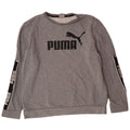 Hanorac grafic pentru bărbați PUMA Pulover mare, gri, bumbac color bloc