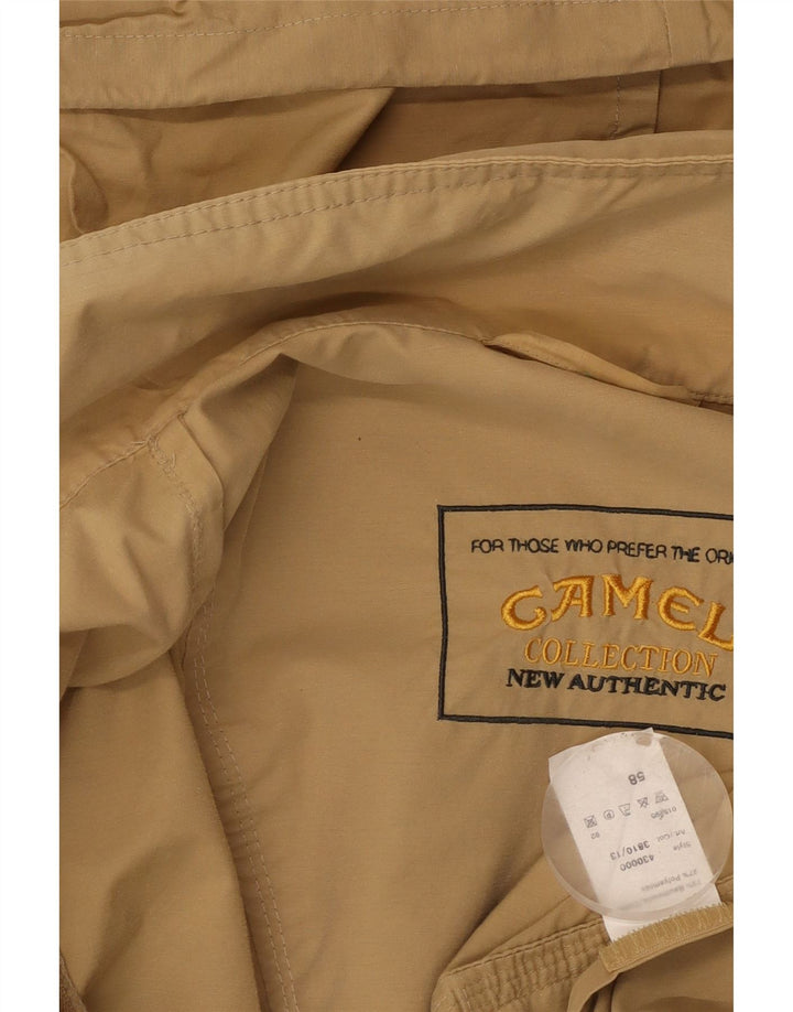 Jachetă cu glugă pentru bărbați Camel EU 58 2XL bumbac bej