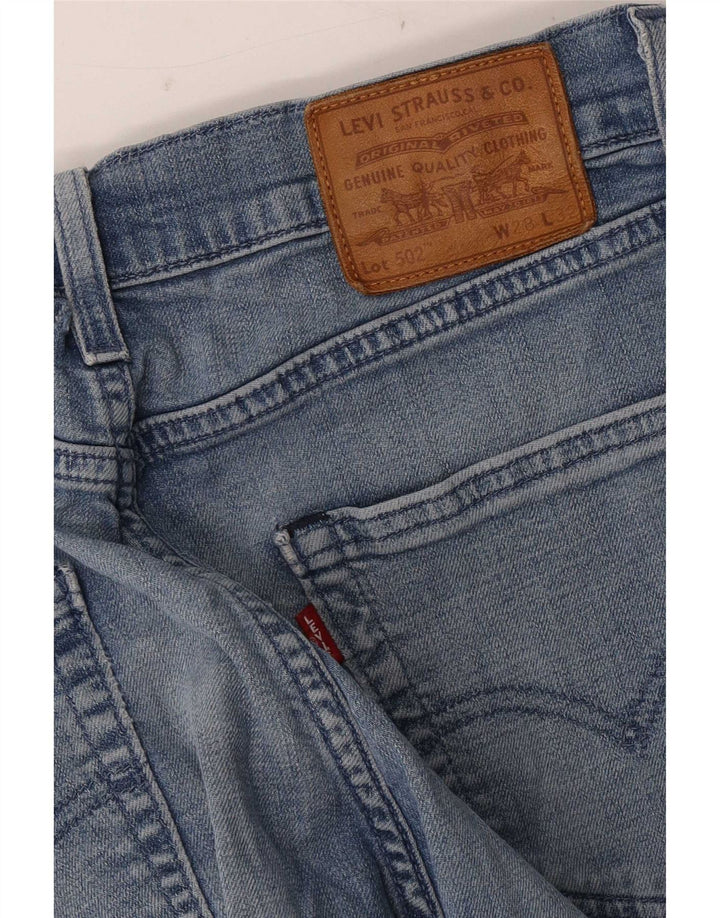 Blugi conici pentru bărbați Levi's 502 W28 L32 Albastru