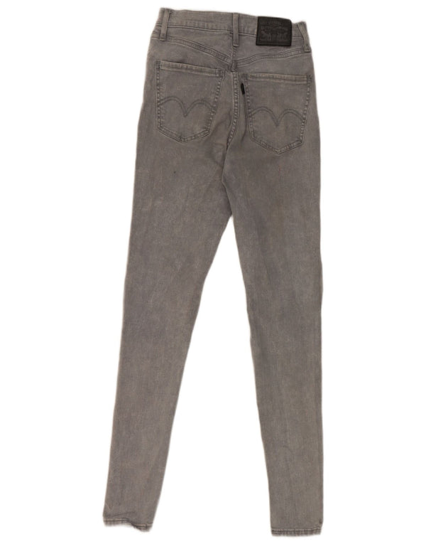 Blugi super skinny pentru femei Mile High Levi's W26 L30 bumbac gri