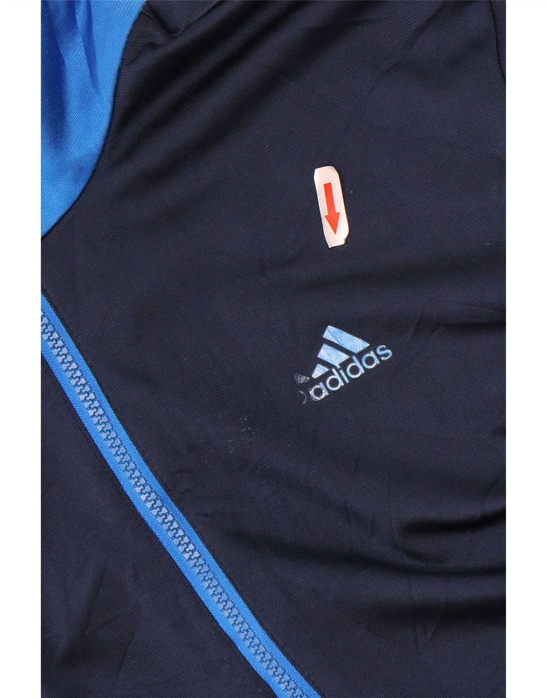 Jachetă de trening pentru bărbați Adidas Marea Britanie 38/40 Poliester, albastru bleumarin mediu