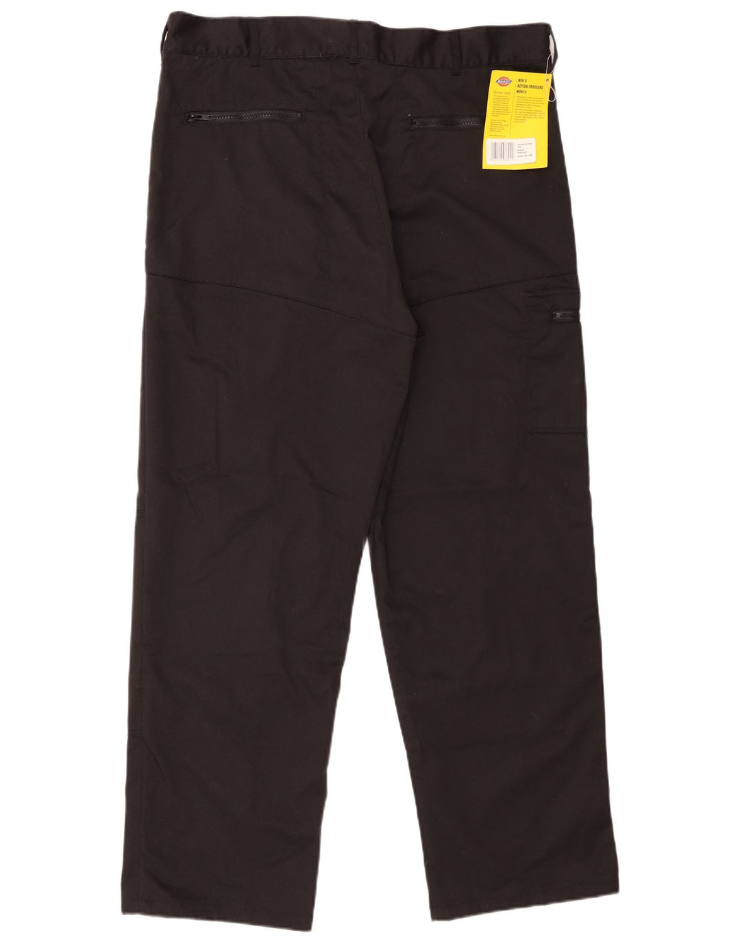 Pantaloni cargo dritti pentru bărbați Dickies W40 L30 poliester negru