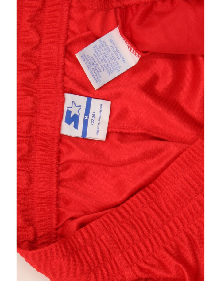 Pantaloni scurti sport pentru bărbați Starter, poliester roșu mediu