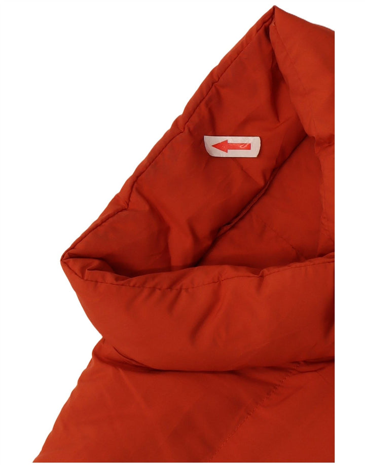 Jachetă căptușită Vintage pentru femei UK 14 Medium Red