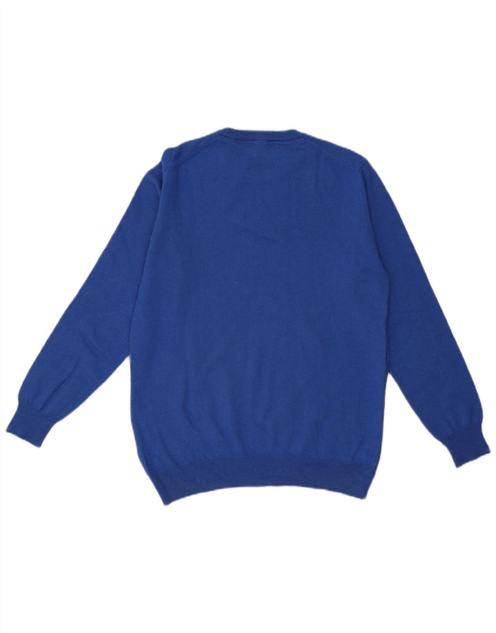 Pulover Harmont & Blaine pentru bărbați, cu gât crew, XL, lână albastră