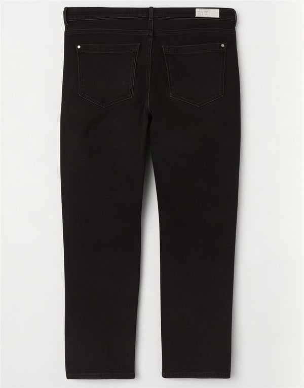 Marks & Spencer Blugi slim pentru femei Lily Crop UK 18 XL W36 L26 bumbac negru