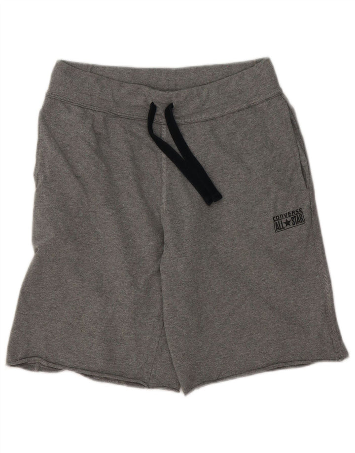 Pantaloni scurti sport Converse pentru bărbați, bumbac, gri mici