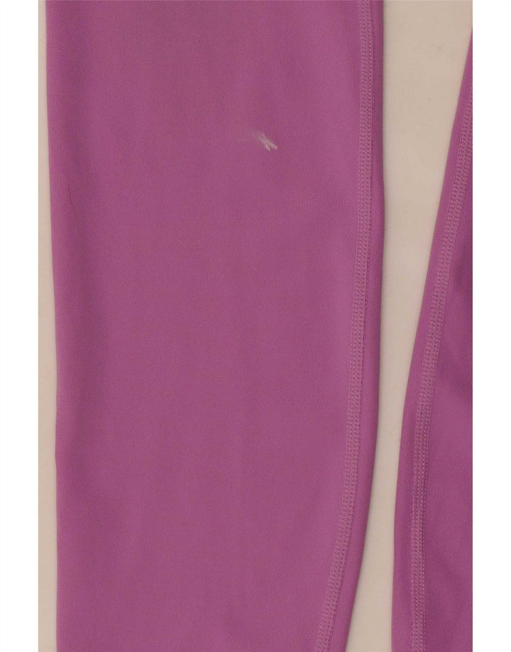 Leggings Nike Dri Fit Graphic pentru femei UK 8 Small Pink