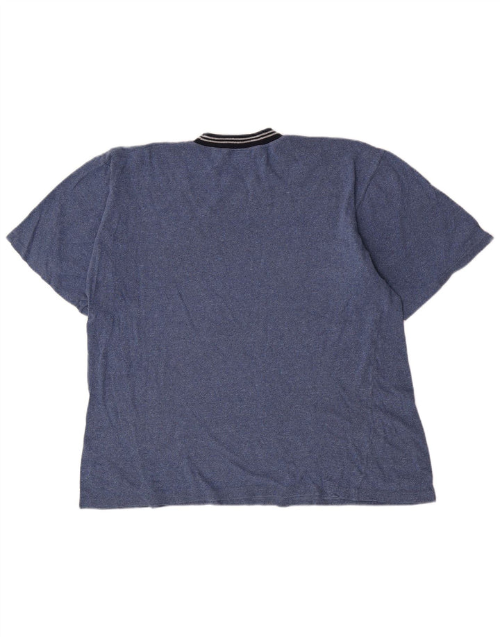 Tricou Asics pentru bărbați Top mare albastru pete