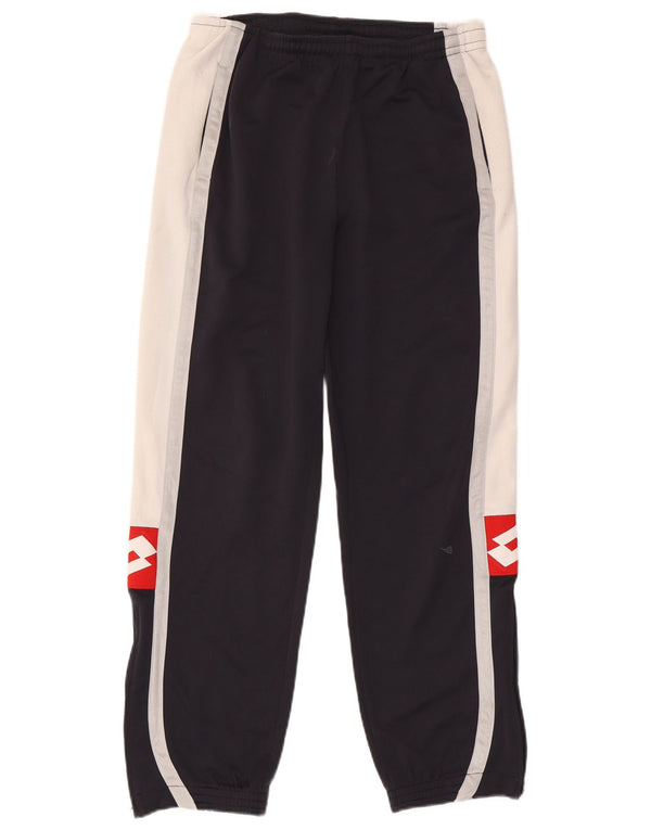 Pantaloni de trening pentru bărbați Lotto Pantaloni de jogging IT 48 Medium Bleumarin Colorblock