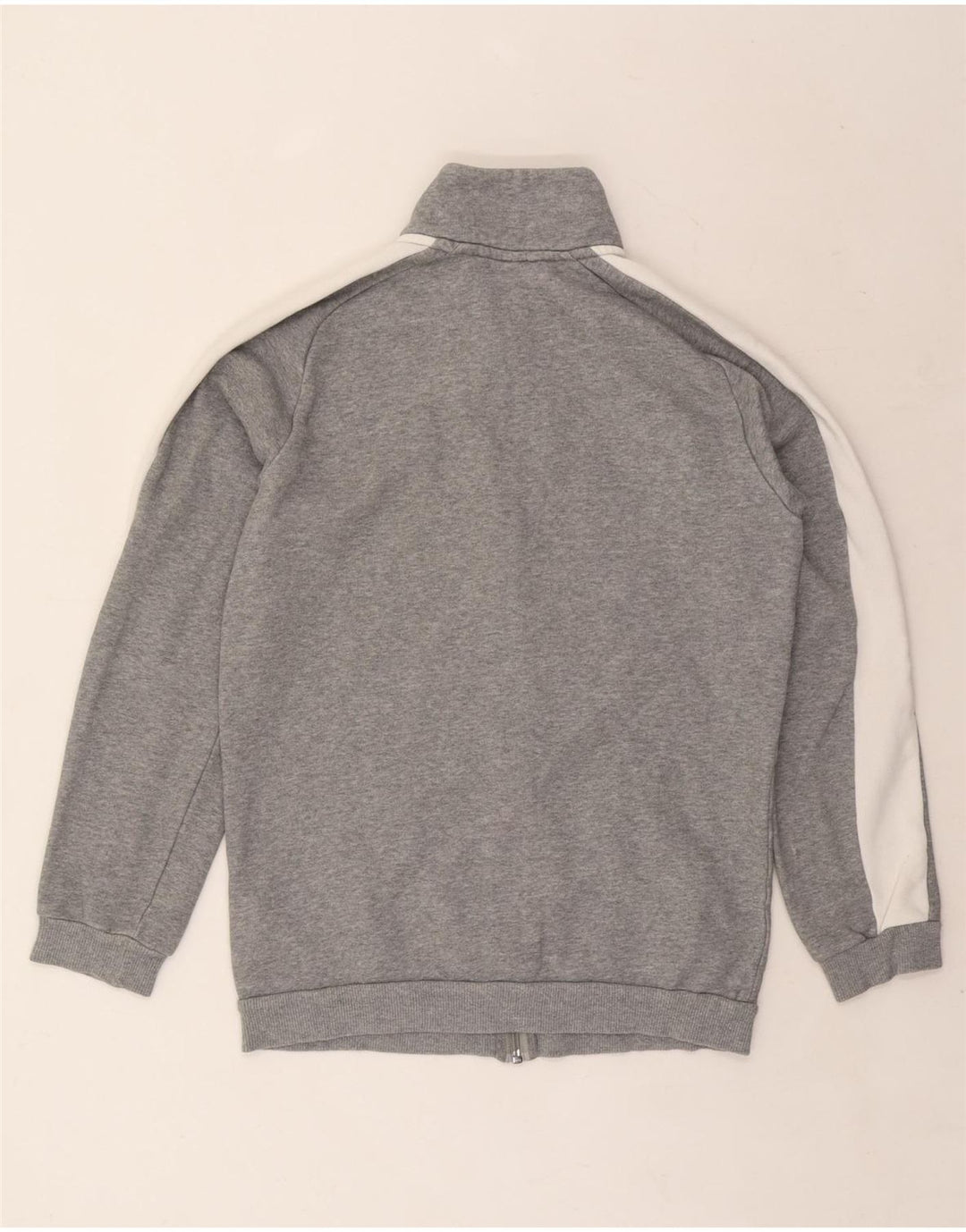 Jachetă de trening pentru bărbați PUMA XS, bumbac color bloc, gri