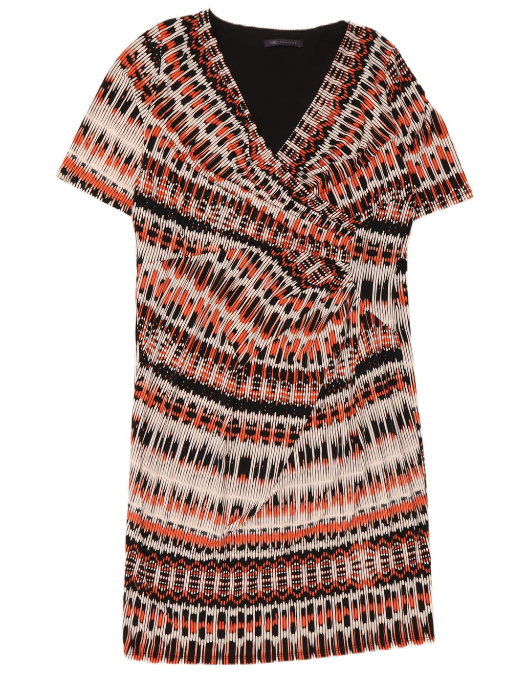 Rochie schimbătoare pentru femei Marks & Spencer UK 16 mare, multicoloră, geometrică