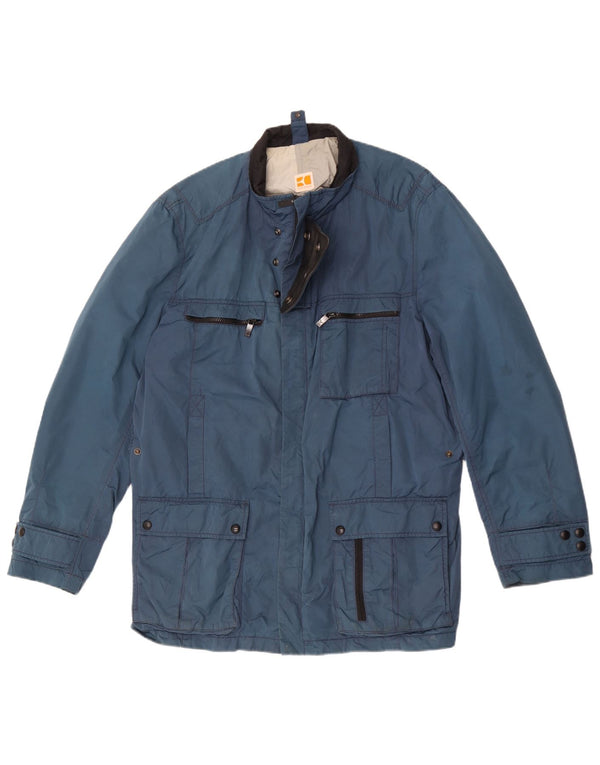 Jachetă pentru bărbați Hugo Boss EU 54 2XL Albastru Poliamidă