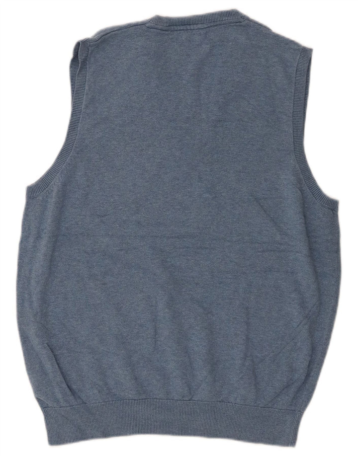 Marks & Spencer Vestă pentru bărbați Tank Top mare, albastru, bumbac