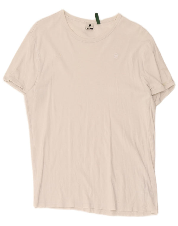 Tricou Bărbați G-Star Top 2XL Bumbac Alb