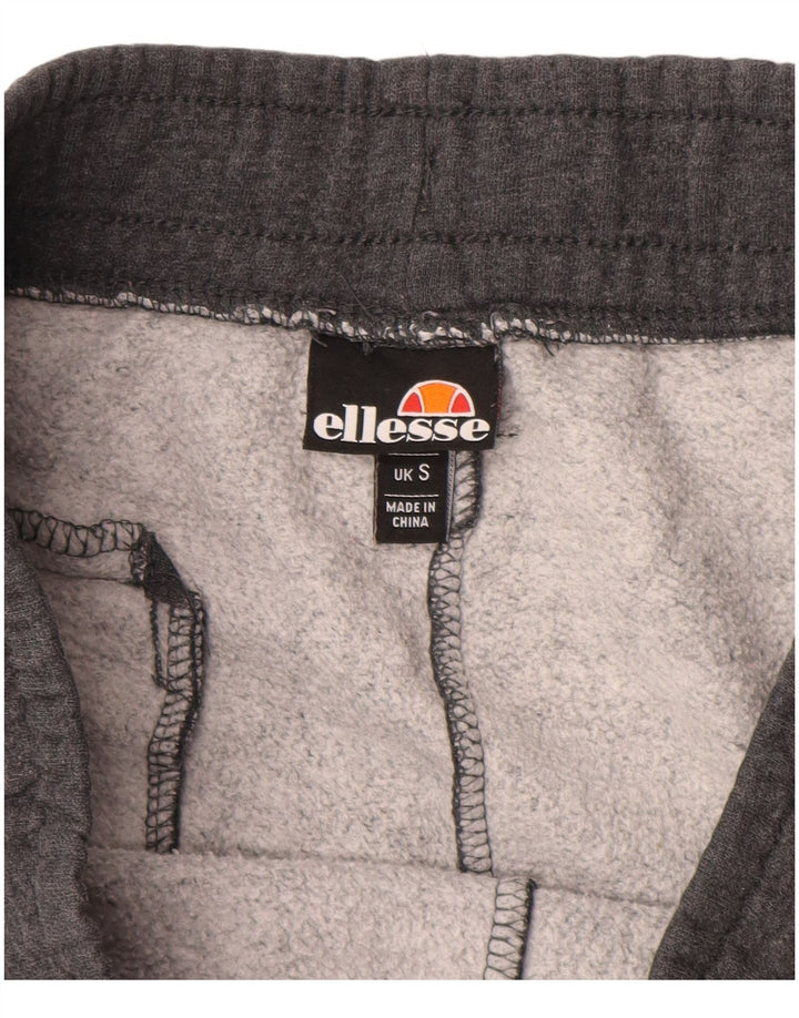 Pantaloni scurti sport grafic ELLESSE pentru bărbați, bumbac, gri mic