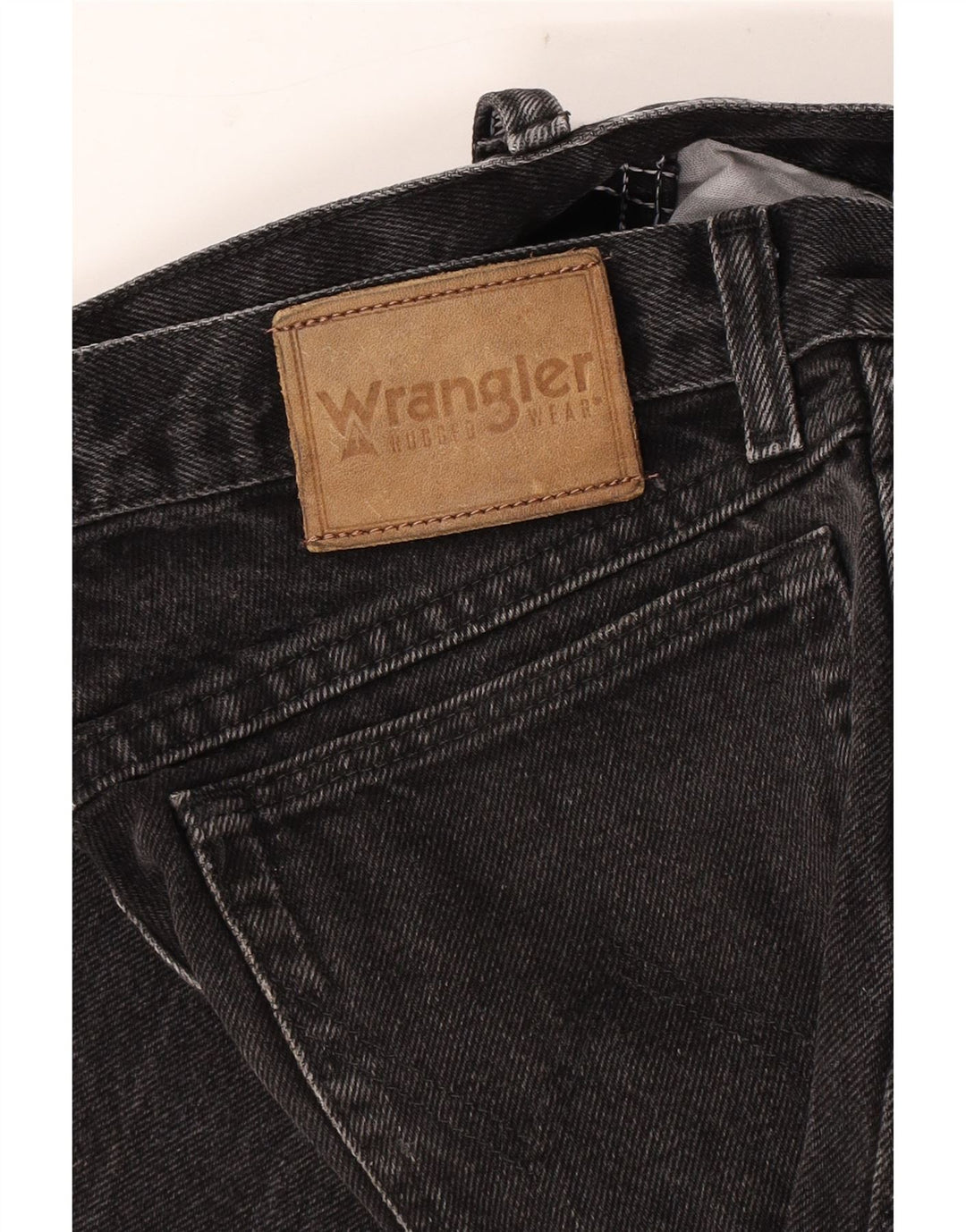 Blugi drepti pentru bărbați Wrangler W28 L29 negri