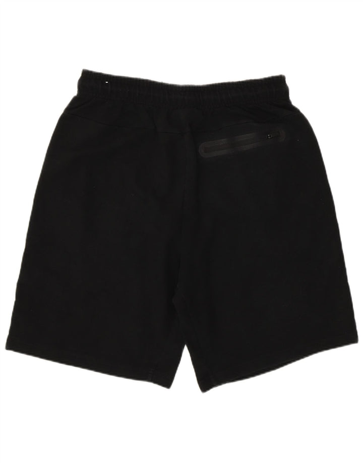 Pantaloni scurți sport Reebok pentru bărbați, bumbac mediu negru