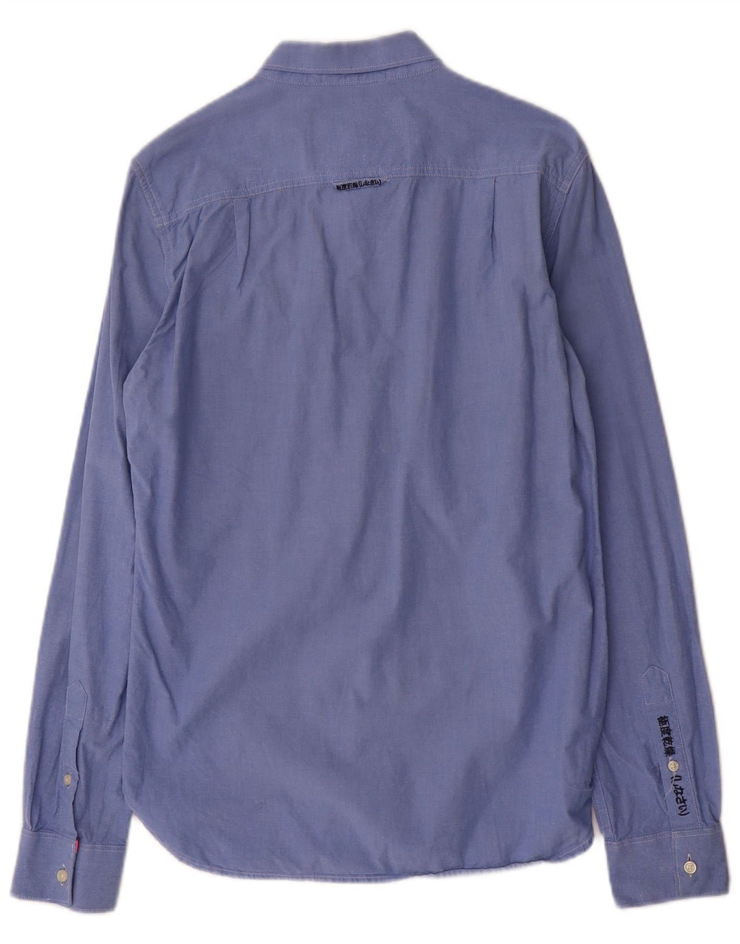 Cămașă pentru bărbați Superdry Bumbac albastru mic